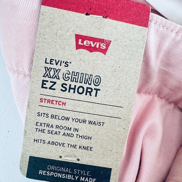 Levi's Shorts XXL Mens XX Chino EZ Shorts Stretch Pink 42" Waist 8" Inseam - Picture 12 of 14